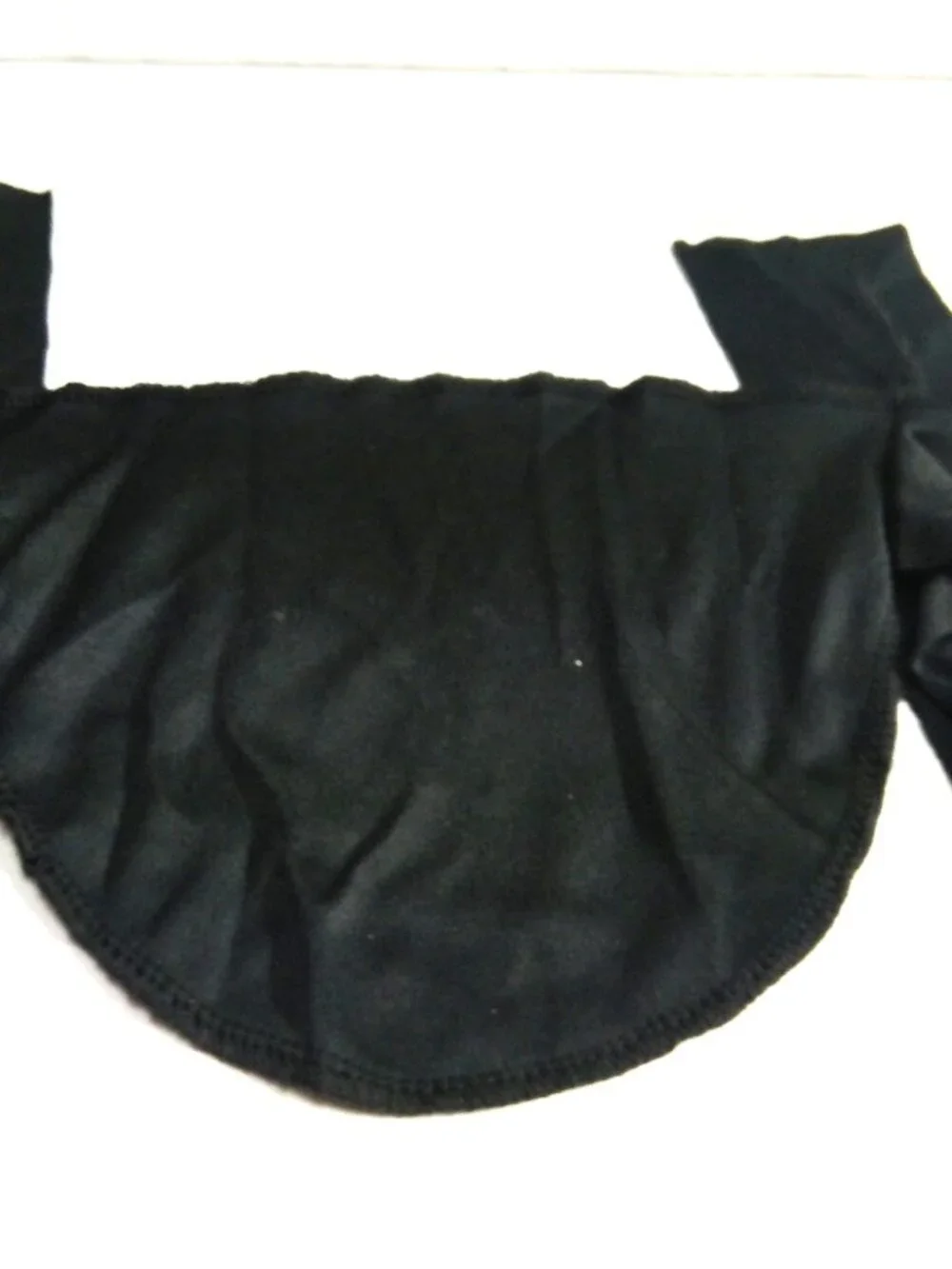 Halloween Costume Ninja Black Dragon Boy's Size L Black Tabard & Shoulder Armor